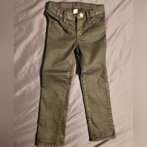 Gap girls size 4 black skinny jeans